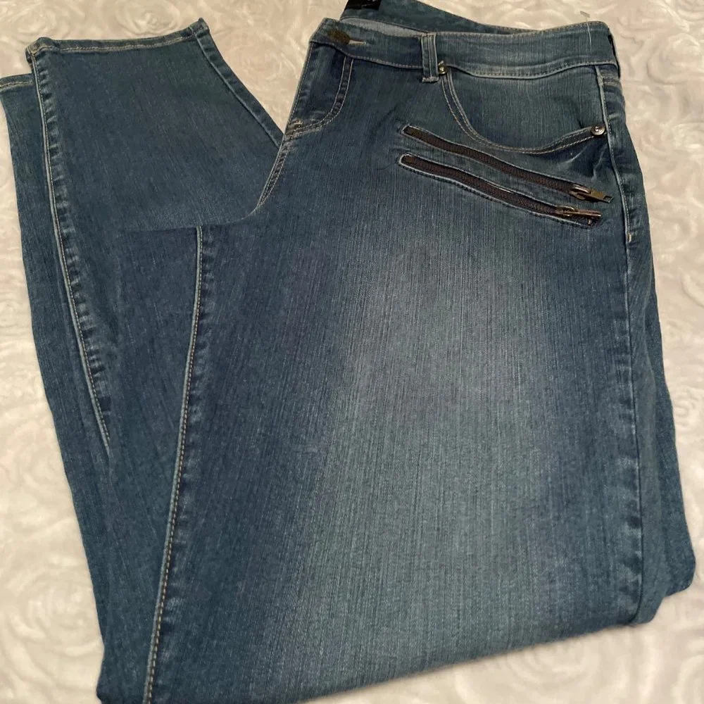 Torrid Stretch Jeans Tapered Ankles (P173) - Picture 3 of 6
